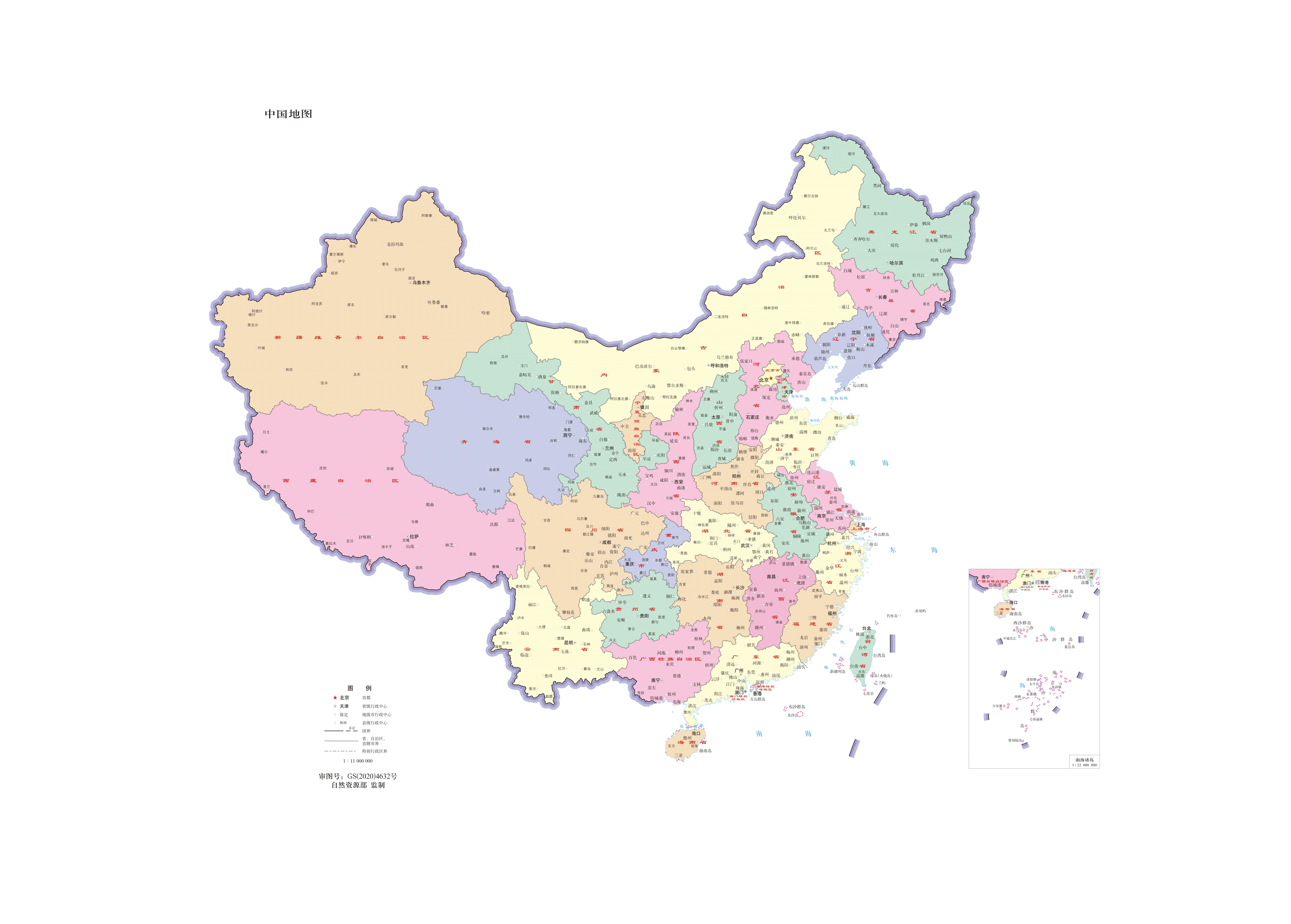 中国地图